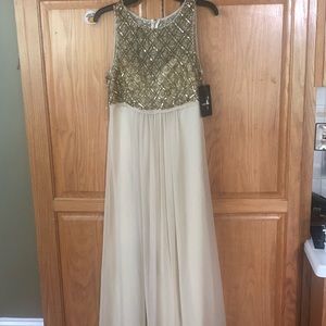 JS Boutique evening gown. New with tags. Size 8